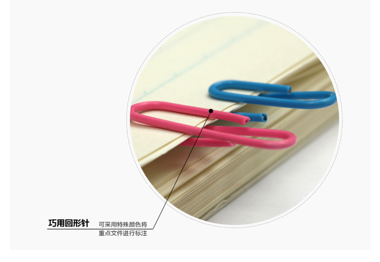 晨光ABS91698金属彩色回形针 -6